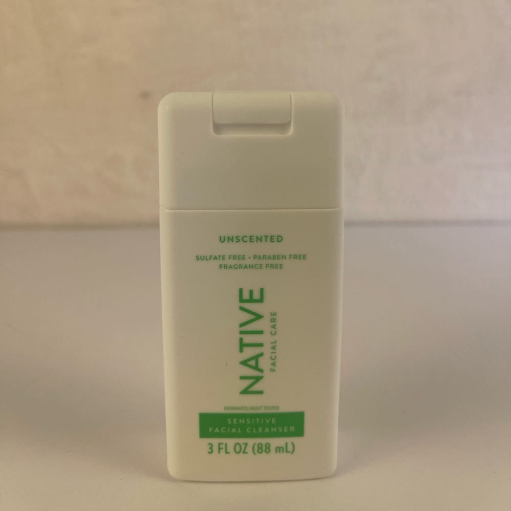 Native Unscented Facial Cleanser - White(pack of two)